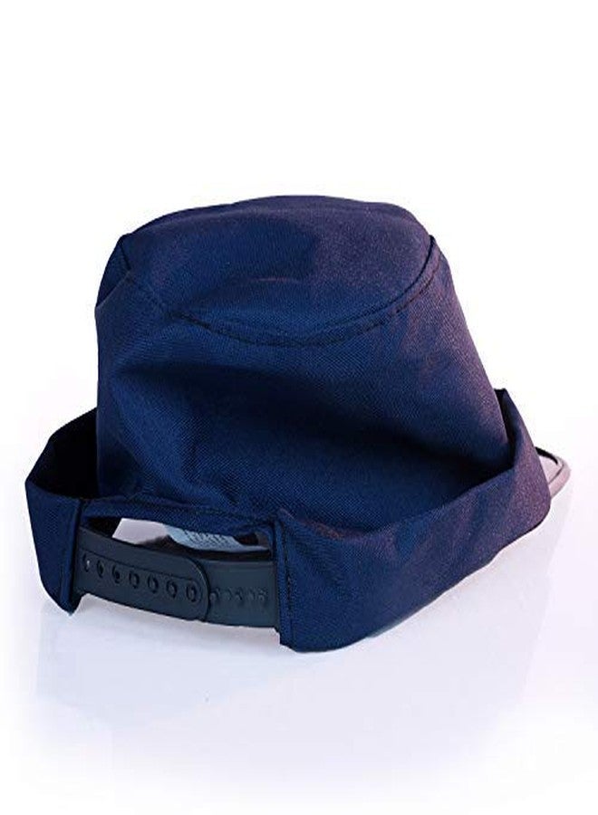 Squirrel Products Civil War Union Soldier Hat - Kepi -Blue - One Size with Adjustable Baseball Cap Snaps - Costume Accessories - Image 3